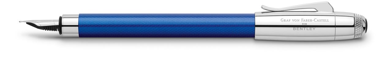 Graf-von-Faber-Castell - Füllfederhalter Bentley Sequin Blue M
