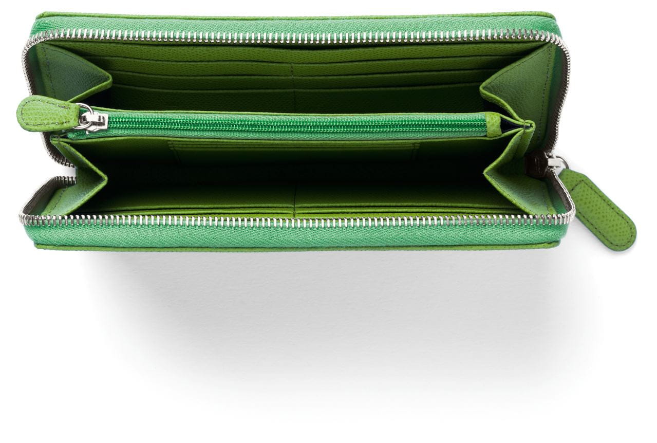 Graf-von-Faber-Castell - Damenbörse Epsom mit Reißverschluss, Viper Green