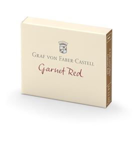 Graf-von-Faber-Castell - 6 Tintenpatronen, Garnet Red