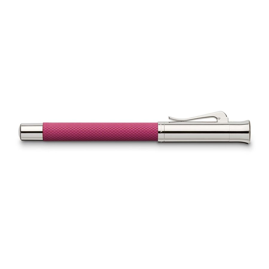 Graf-von-Faber-Castell - Füllfederhalter Guilloche Electric Pink EF