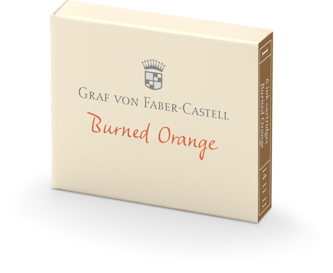 Graf-von-Faber-Castell - 6 Tintenpatronen Burned Orange