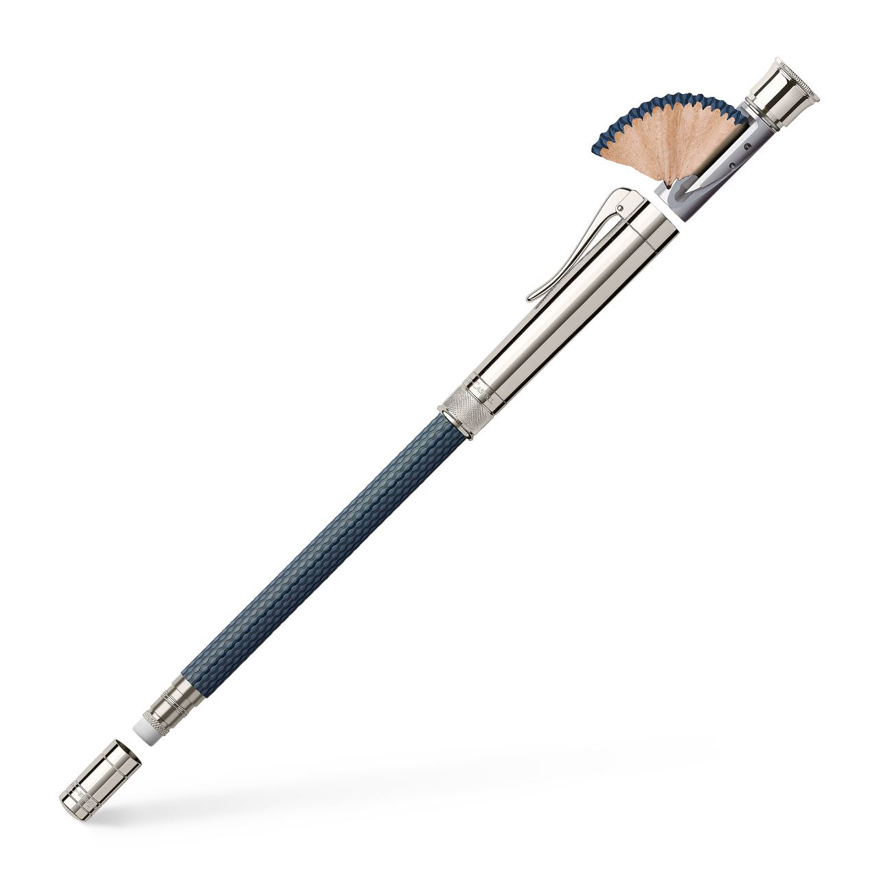 Graf-von-Faber-Castell - Perfekter Bleistift Guilloche Nachtblau