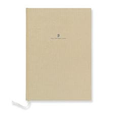 Graf-von-Faber-Castell - Buch mit Leineneinband A4 Goldbraun