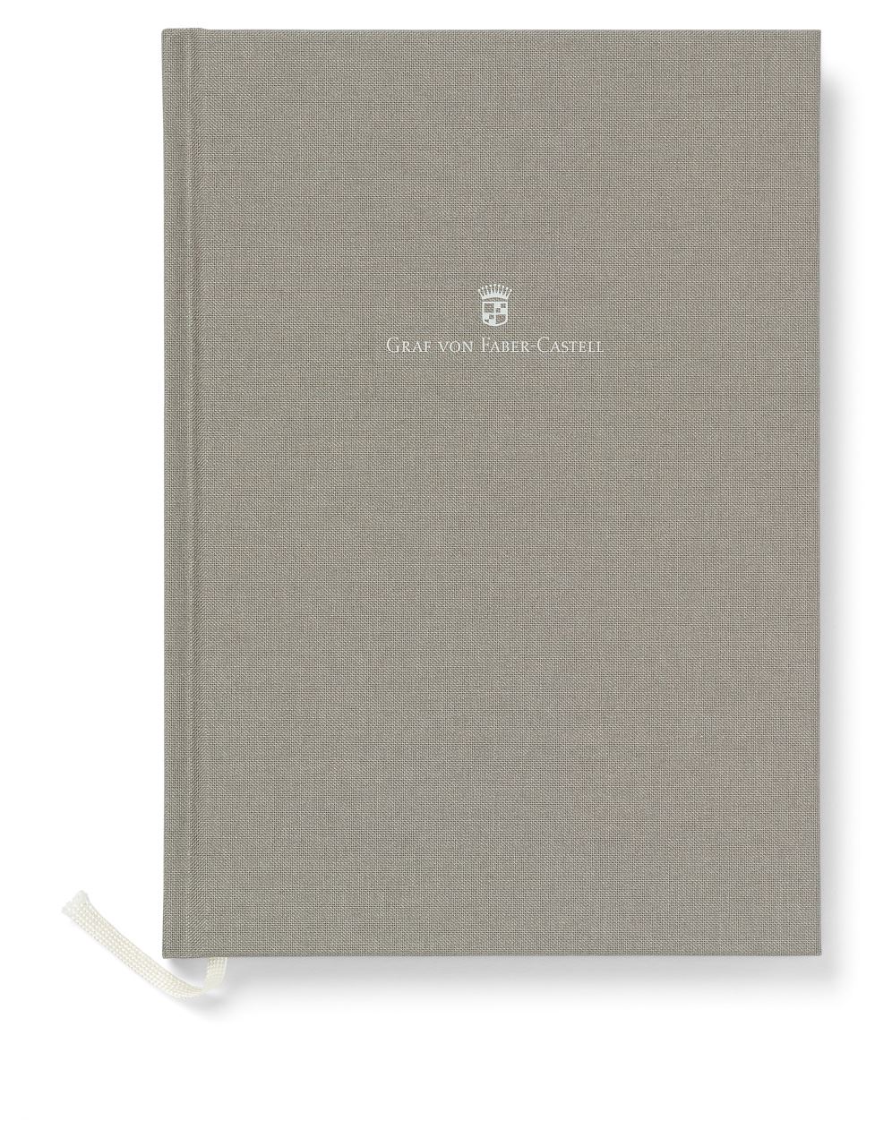 Graf-von-Faber-Castell - Buch mit Leineneinband A5 Stone Grey