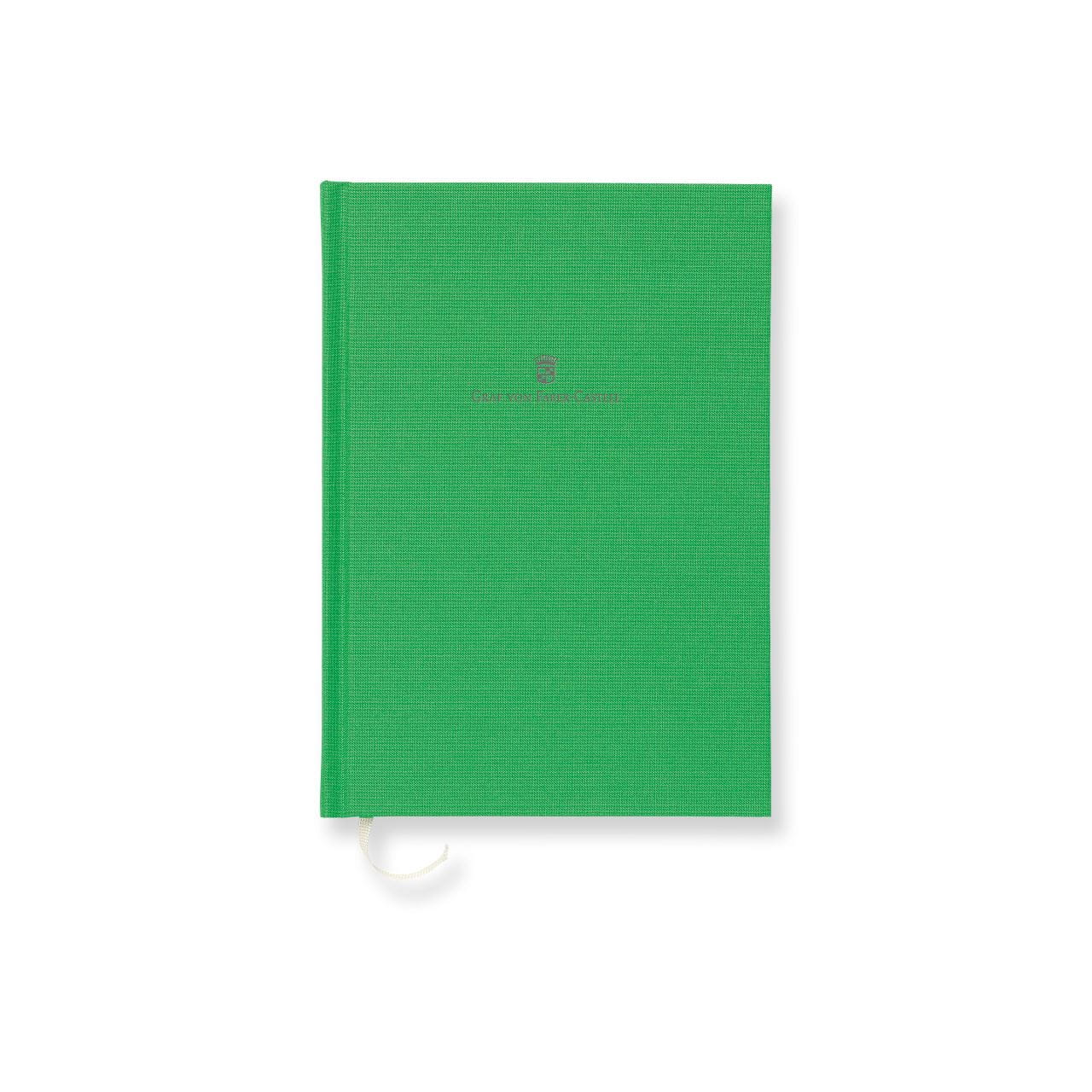 Graf-von-Faber-Castell - Buch mit Leineneinband A5 Viper Green