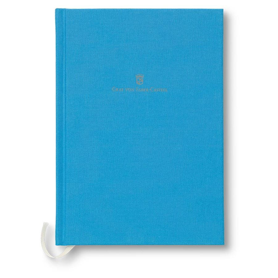 Graf-von-Faber-Castell - Buch mit Leineneinband A5 Gulf Blue